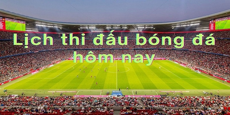 Cập nhật lịch thi đấu bóng đá theo từng ngày